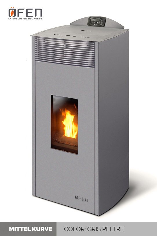 Estufa OFEN Mittel Kurve a pellets - Image 2