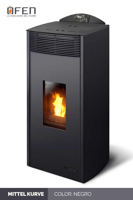 Estufa OFEN Mittel Kurve a pellets - Image 3