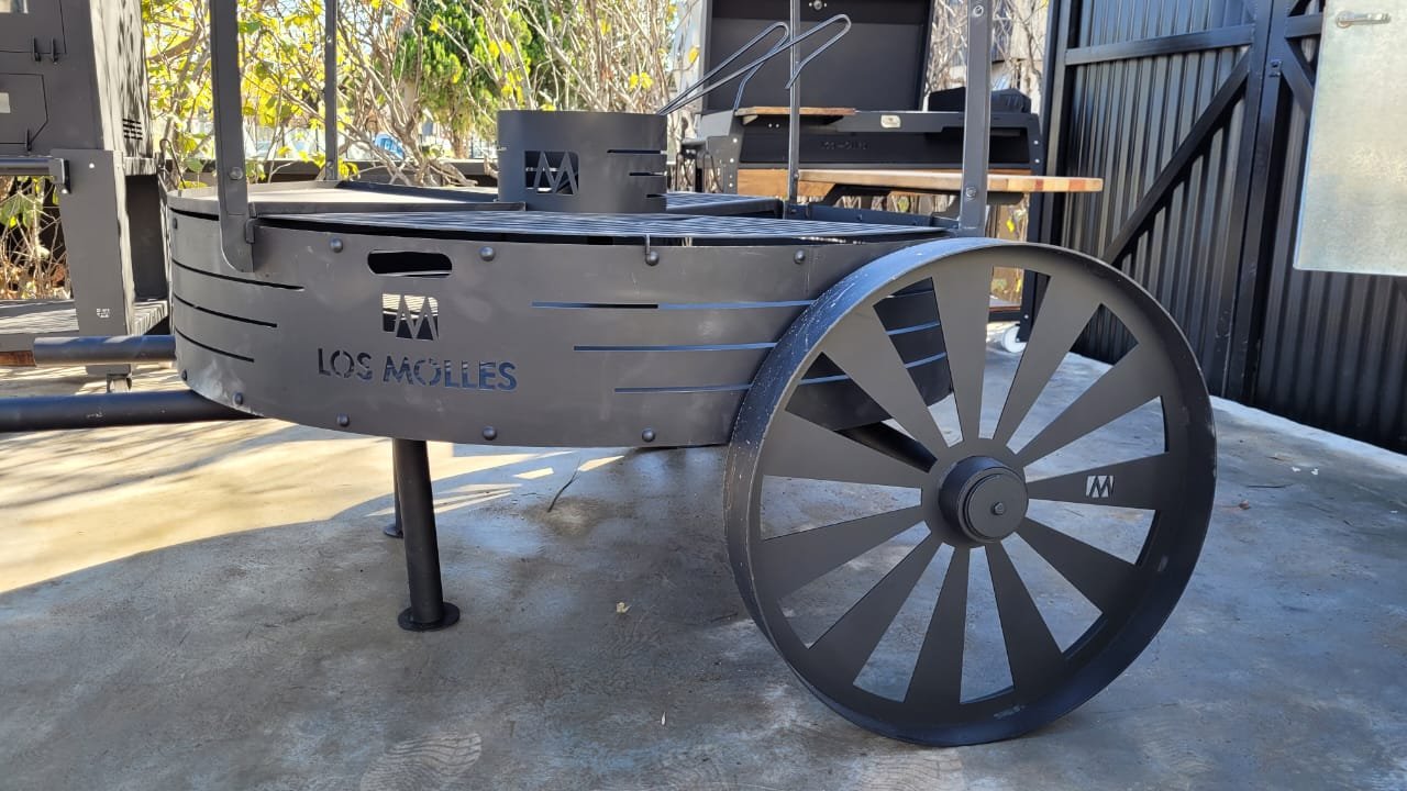 Fogonero Roble Circular 135 cm diámetro - Image 8