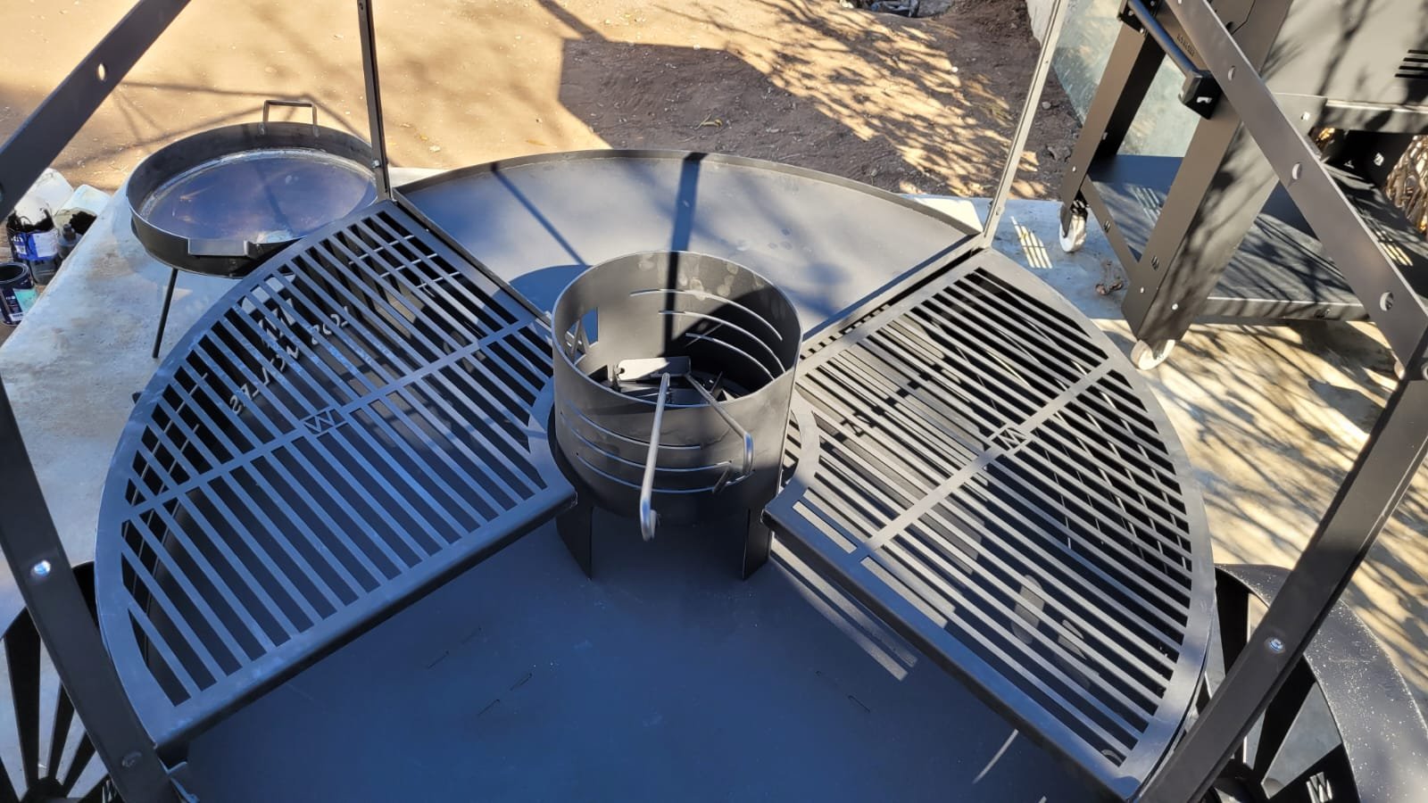 Fogonero Roble Circular 135 cm diámetro - Image 5